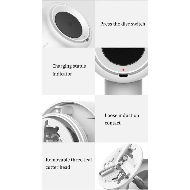 Deerma Portable Lint Remover Hair Ball Trimmer MQ811Y - Penghilang Serat Bulu Kain