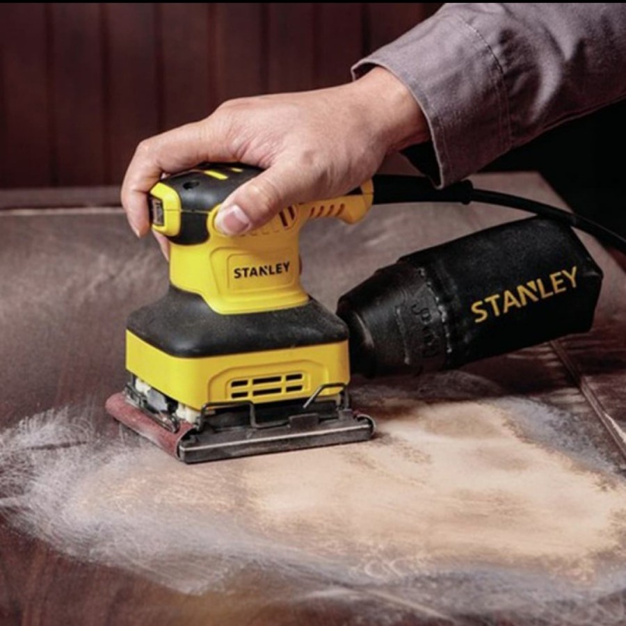 Jual Stanley Palm Sander 240W SS24 1/4 Sheet Palm Sander Mesin