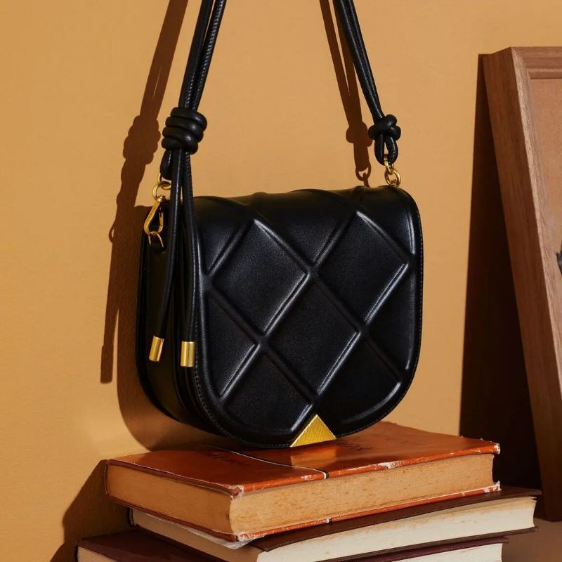 PDRO Quilted Shoulder Bag