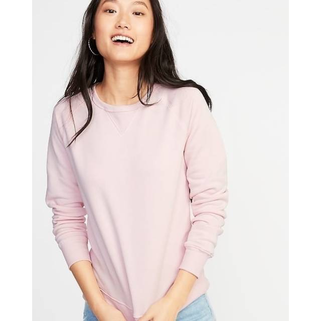 old navy pink sweatshirt