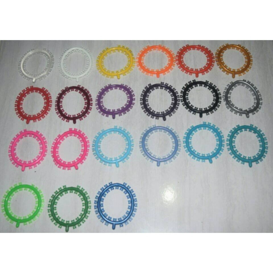 Karet Motif Behel 1pak (25pcs)