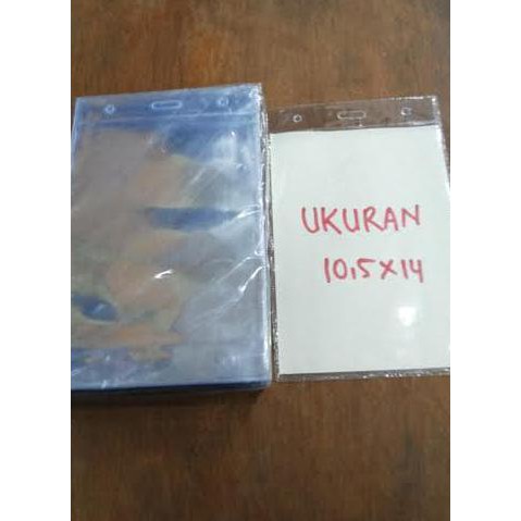 

Plastik Id Card / Plastik Name Tag / Tanda Peserta Uk 10,5 X 14 Item Baik