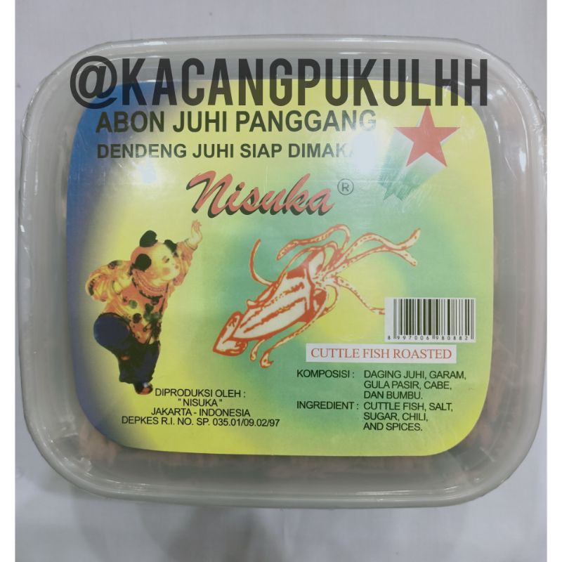 

Abon Juhi Panggang Nisuka Atau Dendeng Juhi Siap Di Makan