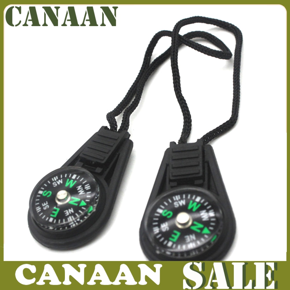 canaan Outdoor Camping Hiking Mini Portable Pocket Lanyard Survival Compass Navigator