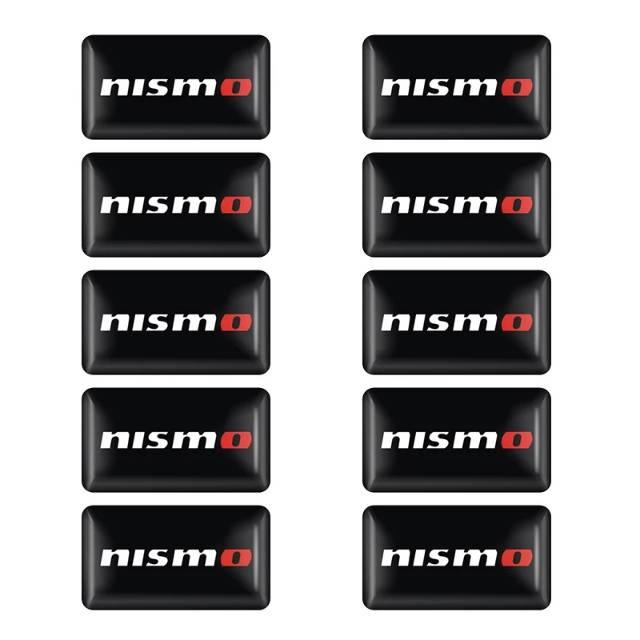 Emblem Nissan NISMO 3D resin untuk interior eksterior
