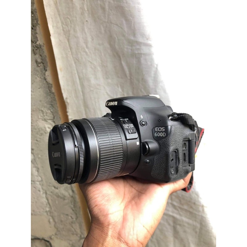 Kamera Canon Eos 600D Kit layar flip Selfie Vlog normal canon bekas seken bukan 600d 700d 550d