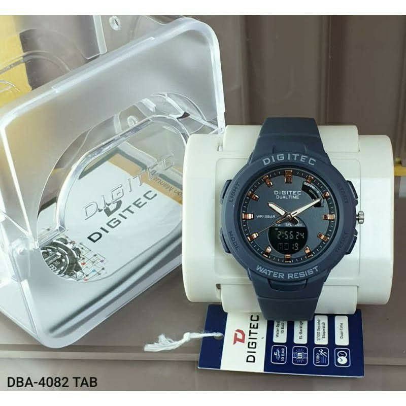 Jam Tangan Digitec 4082 Dualtime Original