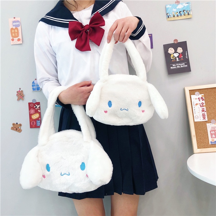 Tas Selempang Wanita Shoulder Bag Plush Cinnamoroll Lucu