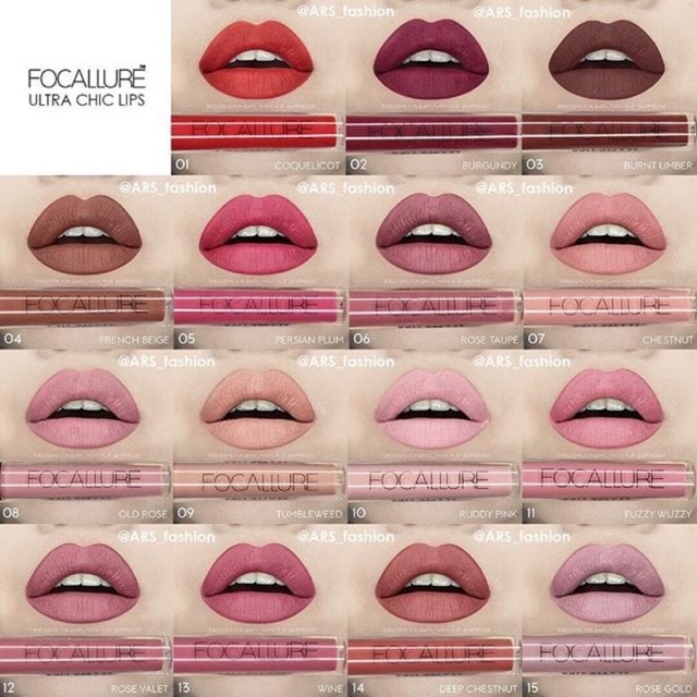 Focallure Ultra Chic Lips Original Matte Lip Cream