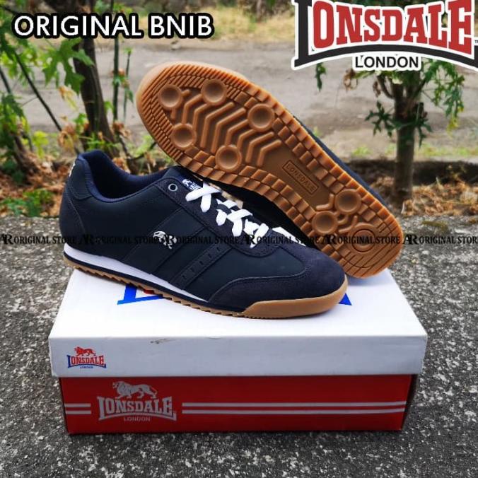 ORIGINAL 100% Sepatu Lonsdale Lambo 00 Sepatu Sneaker Sepatu Running