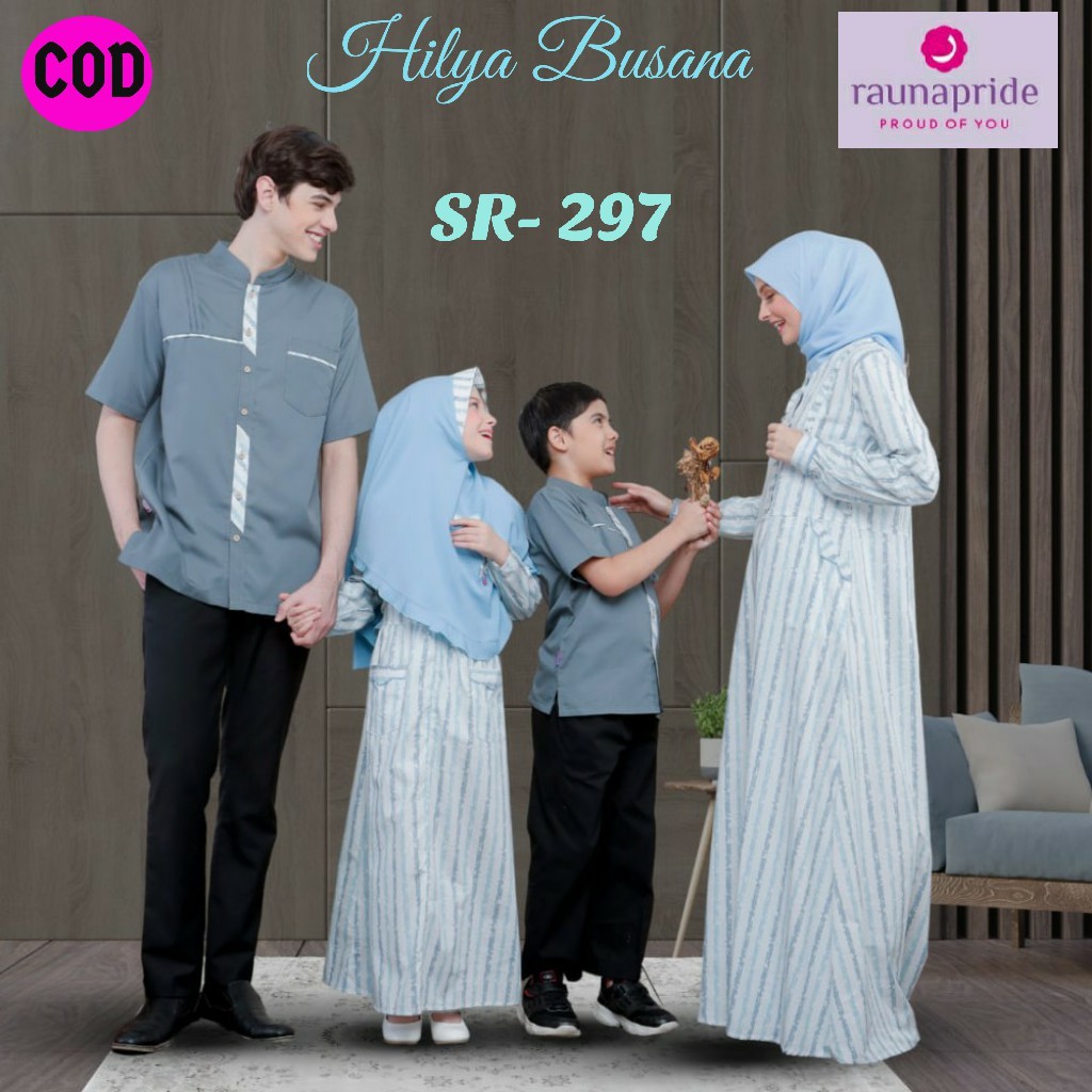 Busana Sarimbit Keluarga / Rauna SR - 297 / Fashion Muslim