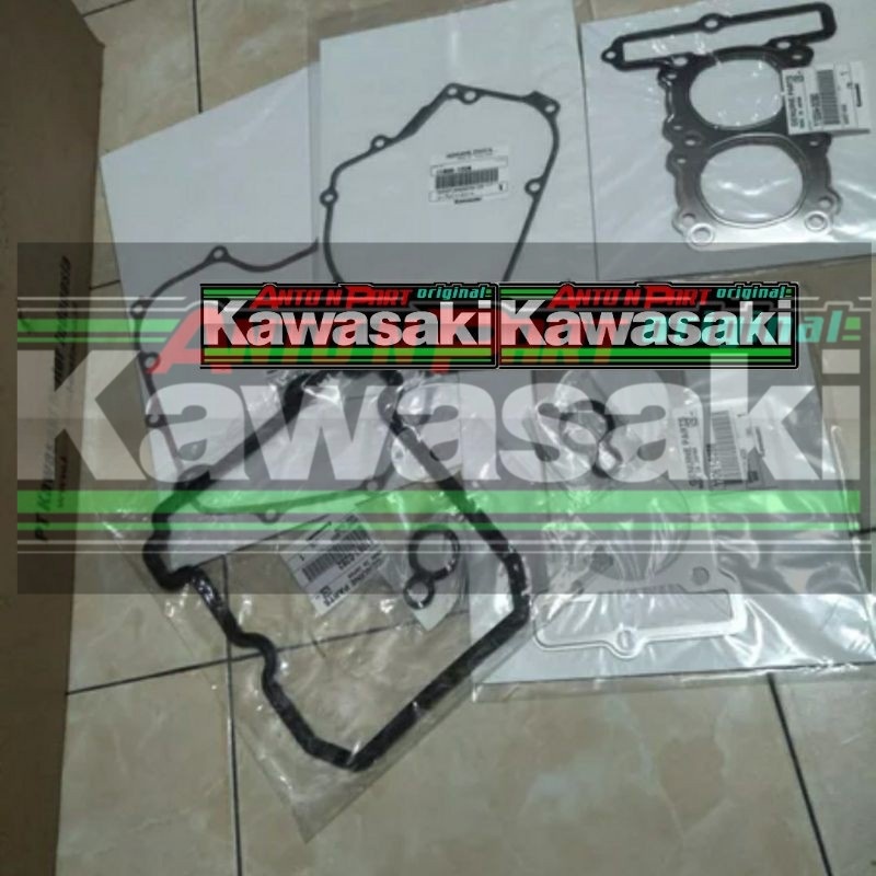 Paking fullset full set ninja 250r 250 karbu original