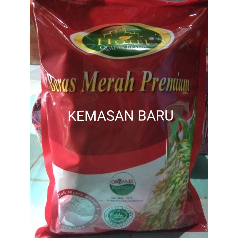 

Beras Merah brand hotel 2kg