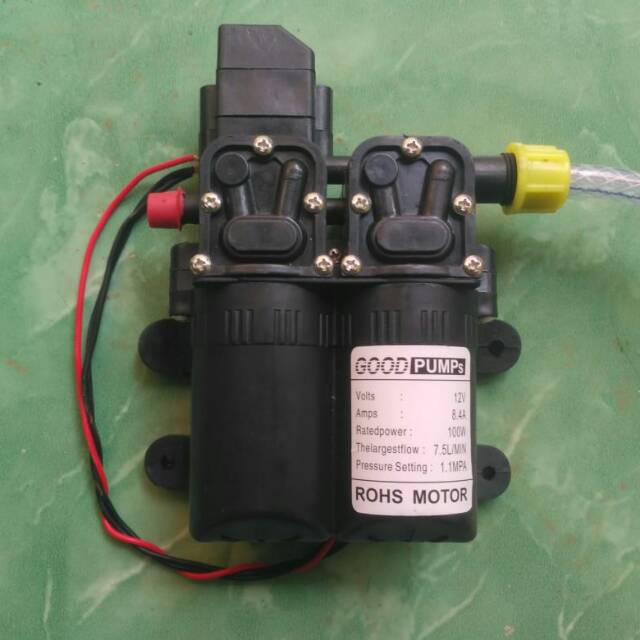 Pompa dc 12v dual pump