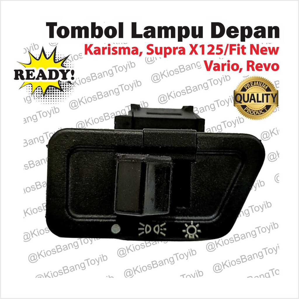 Tombol Lampu Depan Honda Karisma, Supra X125/Fit New, Vario, Revo