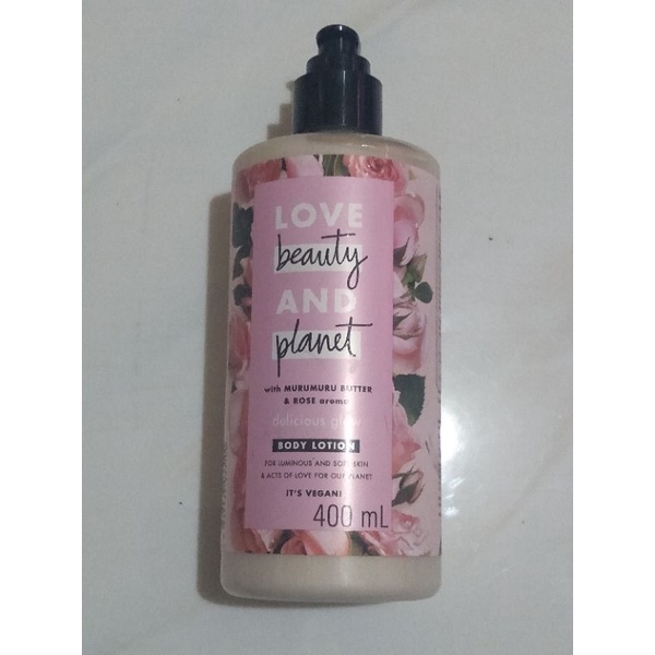 Jual Love beauty and delicious glow Body Lotion 400ml Shopee
