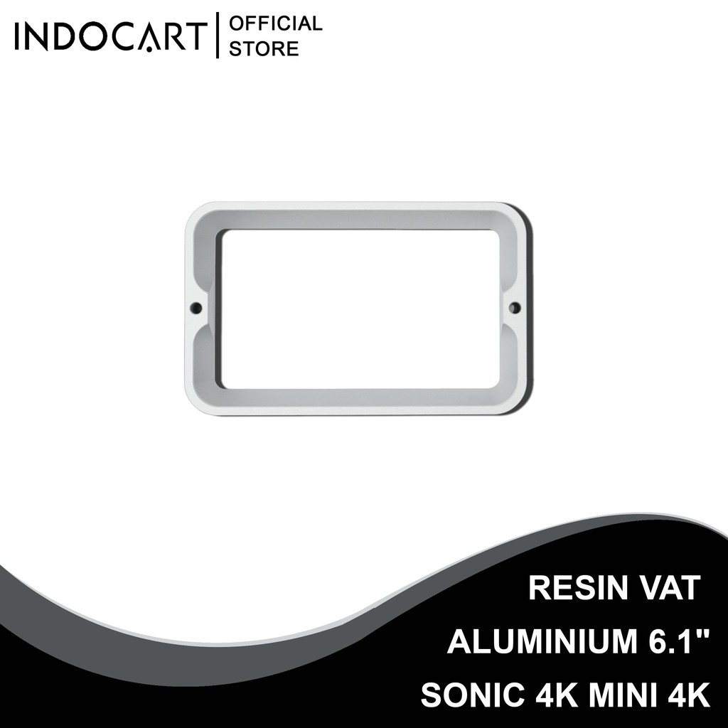 INDOCART Resin Vat - Aluminium 6.1&quot;3D Printer for Sonic 4K Mini 4K