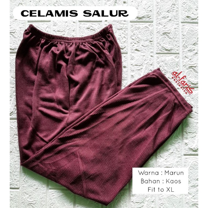 Celana Gamis Celamis, Dalaman Gamis, Legging Jumbo, Inner Celana Panjang Polos