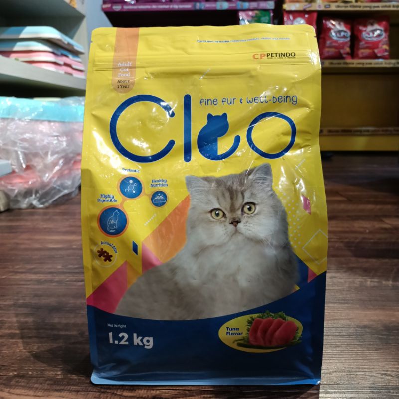 Cleo Cat Food 1.2kg / Kitten - Adult Makanan Kucing Cleo Murah