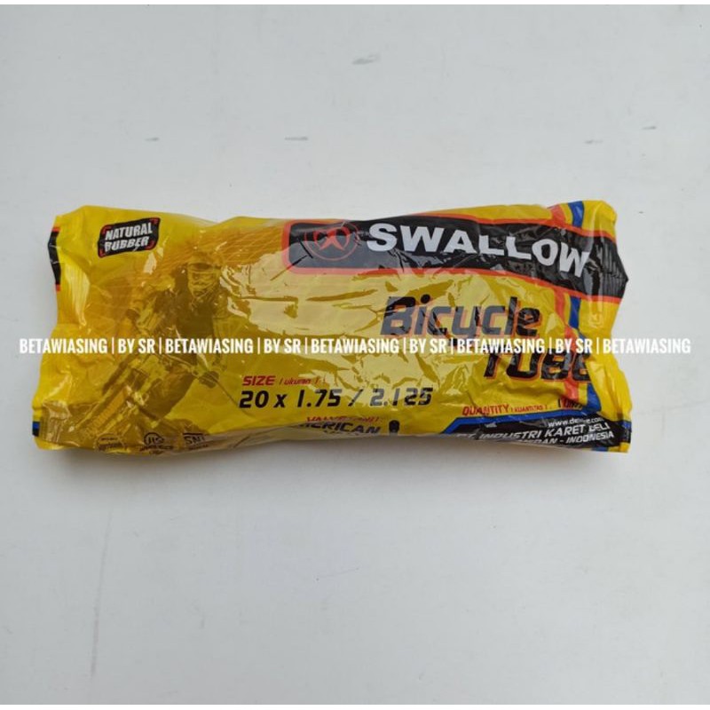 Ban Dalam Sepeda 20 x 1.75 - 2.125 AV 35 mm Ban Sepeda Lipat BMX 20 x 1.75 - 2.125 Pentil Motor