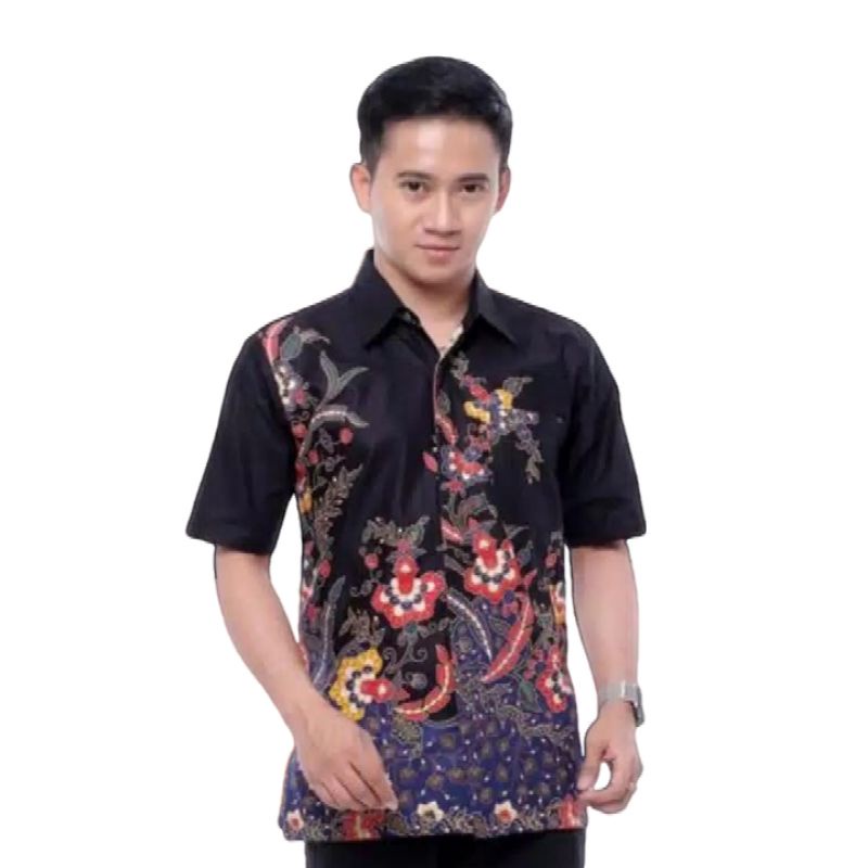 Kemeja batik pria lengan pendek reguler | Baju batik pria lengan pendek premium