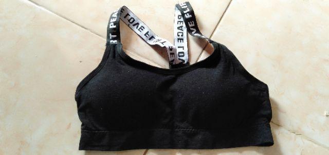 Sport Bra Sexy Tanpa Kawat B001 Freesize Tali Dua