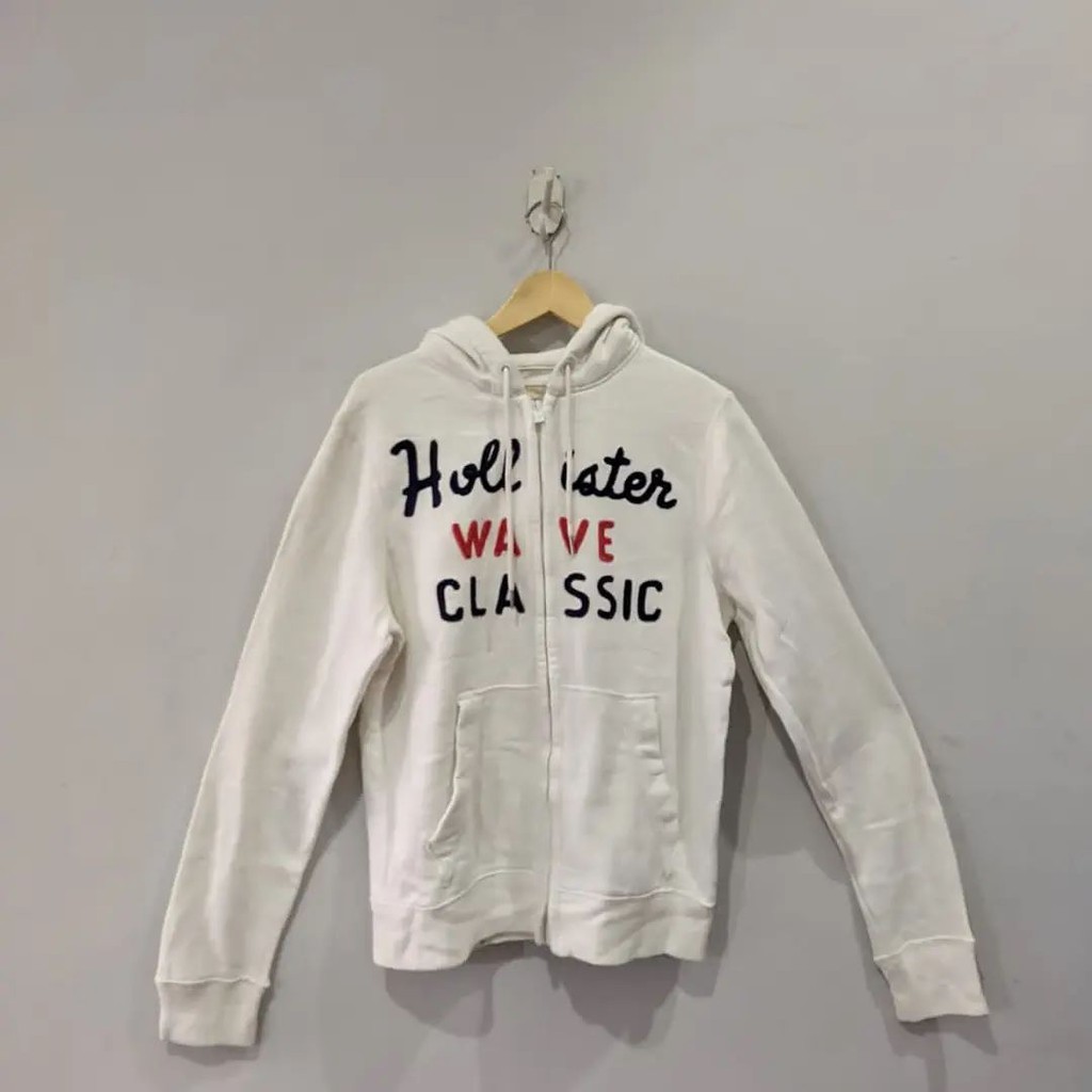 Hoodie Hollister Putih