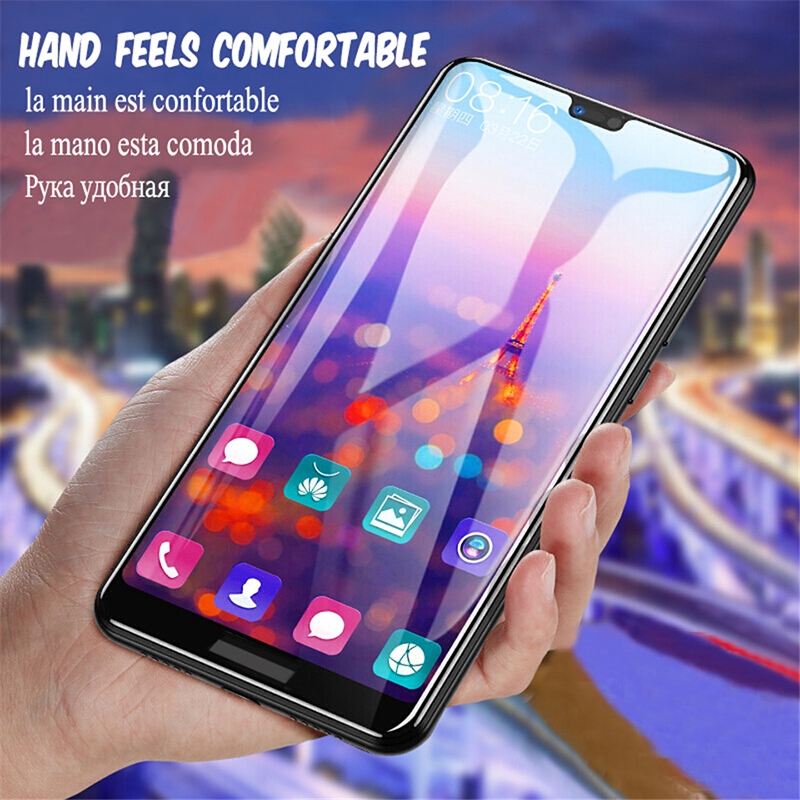 9D Full Glue Tempered Glass Huawei Nova 8i 7i 7 SE 5T 3 3i 4 4e 2 Lite Y7A Y7p 2020