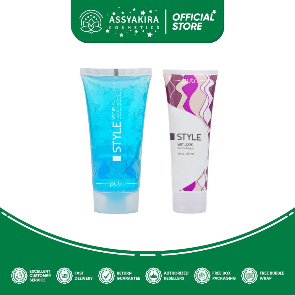 Putri Style Wet Look | Style Wet Jelly 100ml