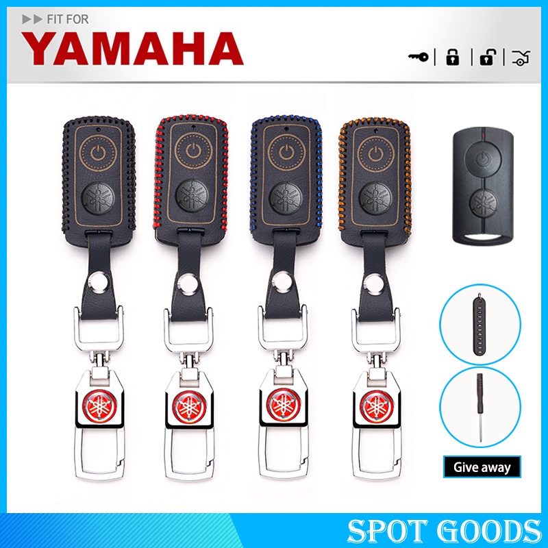 cover kunci motor remote Yamaha NVX / Y16 / Aerox / Xmax kulit Remote Key Kasus Cover untuk Sepeda Motor