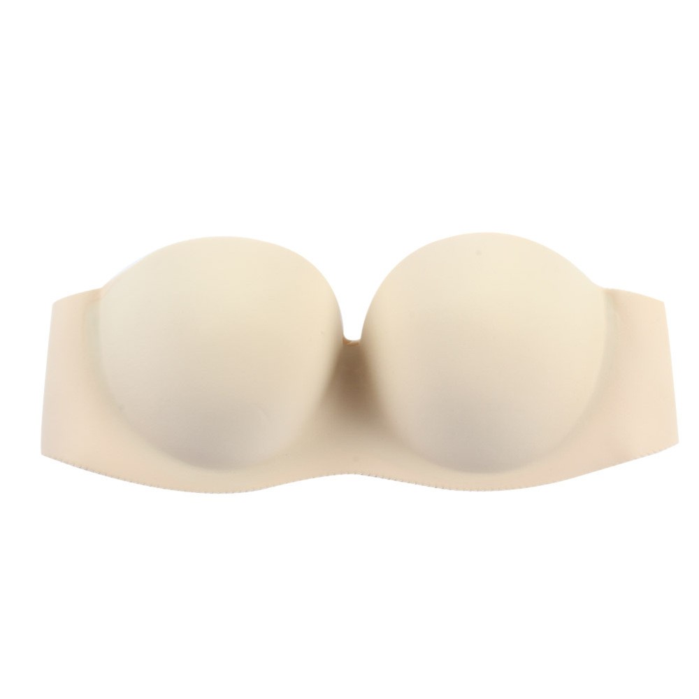 Strapless Bra Seamless Invisible Bra Bra Kawat Tali Transparan