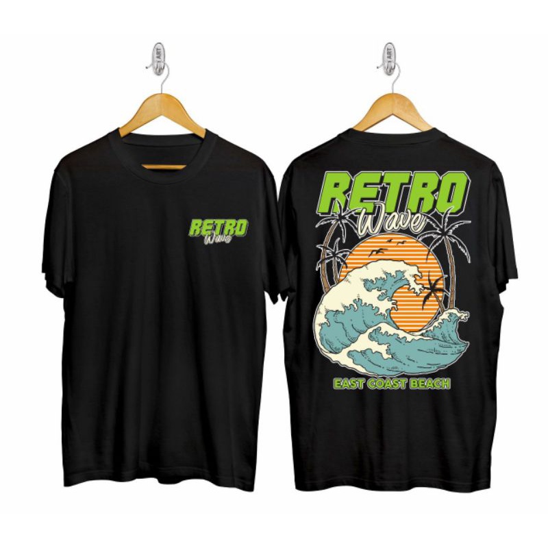 Kaos Pria / Baju Pria / Kaos Pantai Pria /Kaos Distro Pria / Baju Pantai Pria / Kaos Retro Wave / Ka