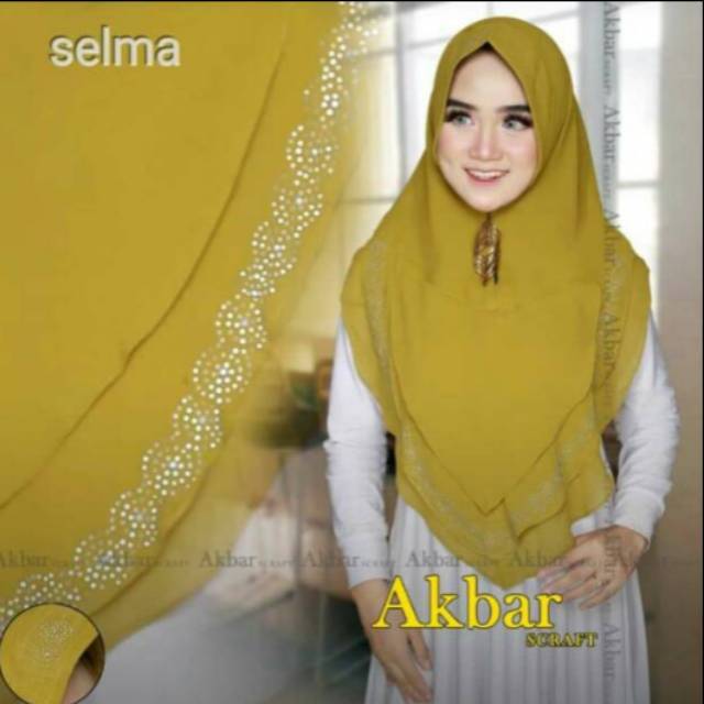 Hijab khimar selma by akbar ori termurah