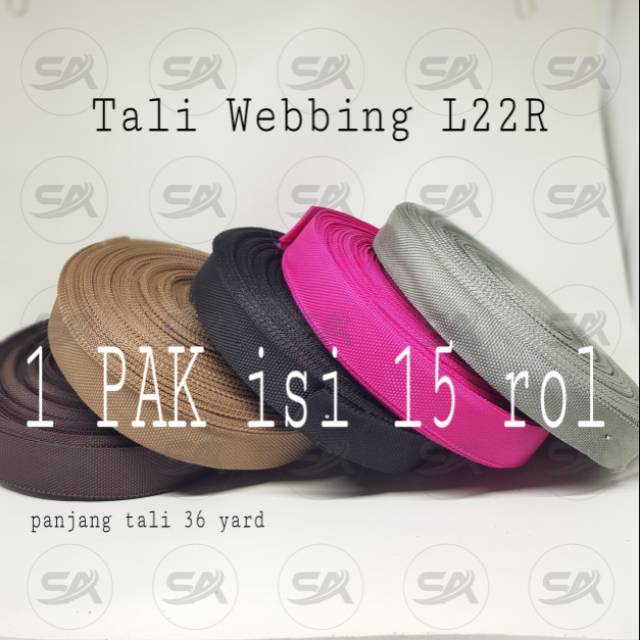 

TALI WEBBING L22R / TALI BISBAN 2,2CM (PAK|15rol)