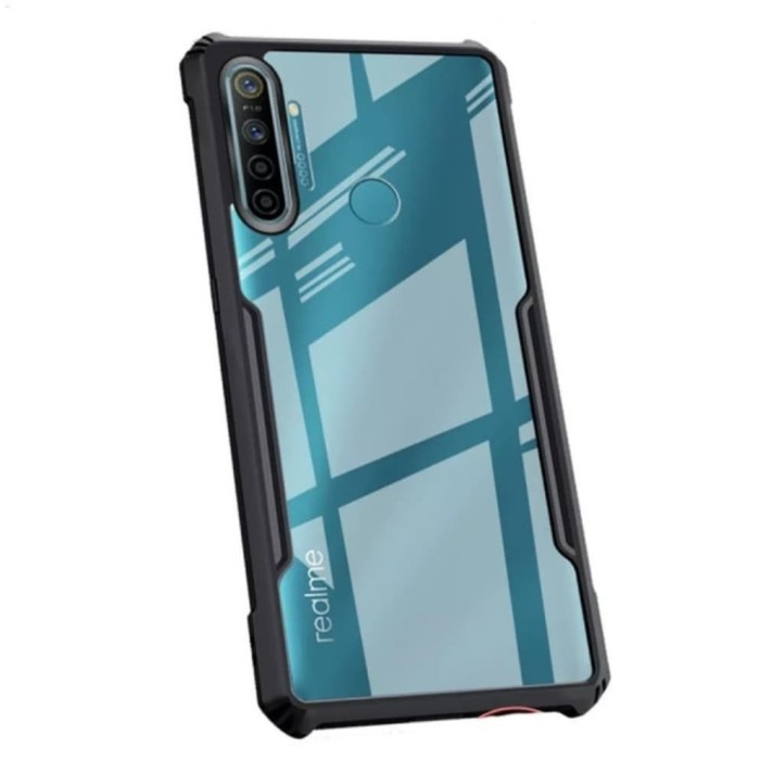 S/P- CASING Case Realme 5s Shockproof Armor Transparent Premium Hardcase CASE SP