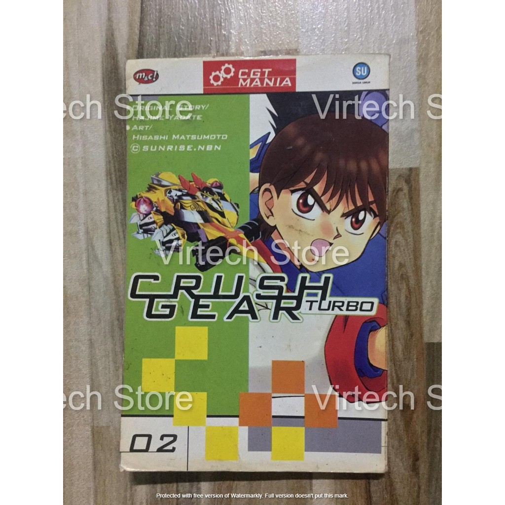 PRELOVED - Komik Crush Gear Turbo Ep. 2
