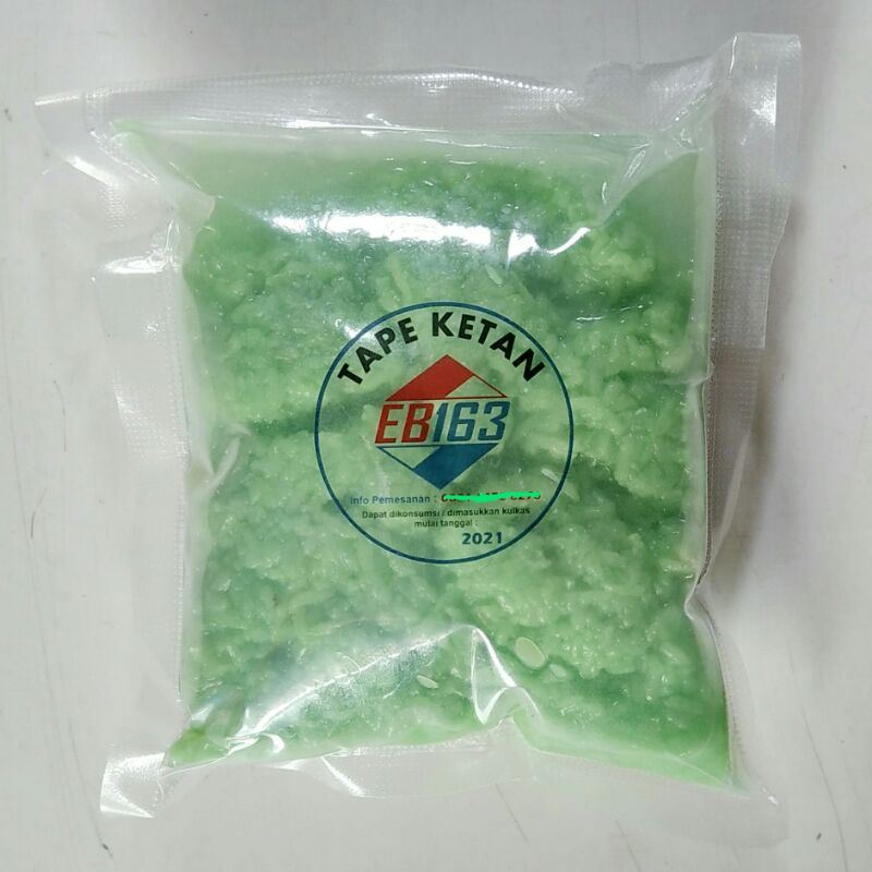 

TAPE KETAN HIJAU 500 GRAM