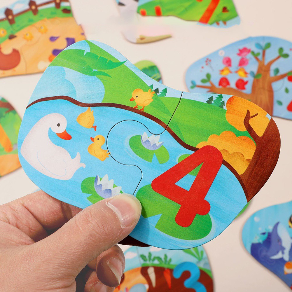 kids wooden jigsaw
