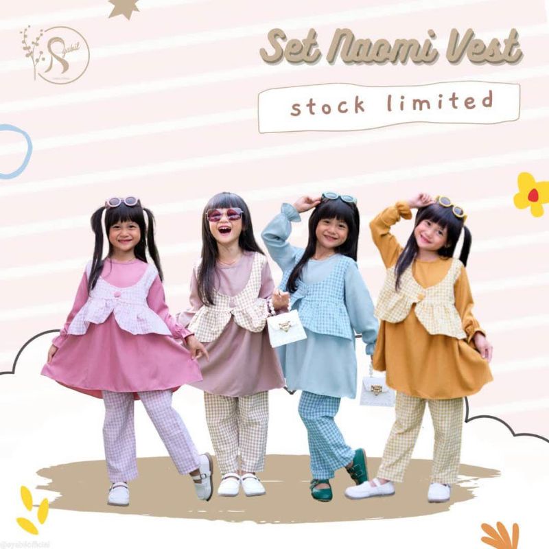 Setelan Naomi Vest