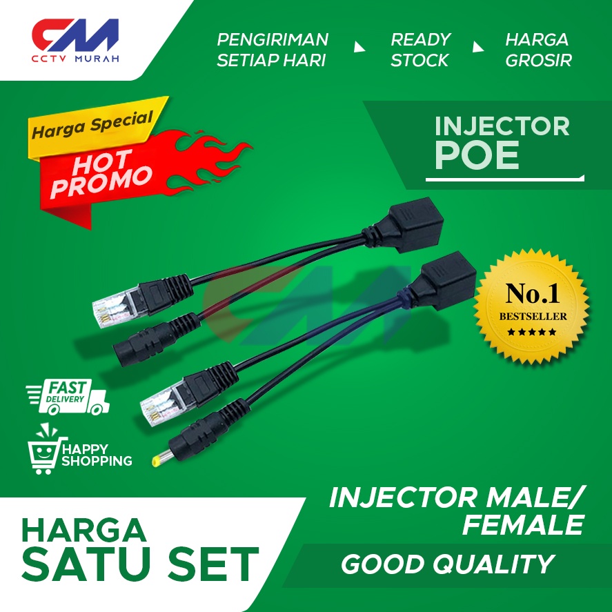 KABEL POE INJECTOR