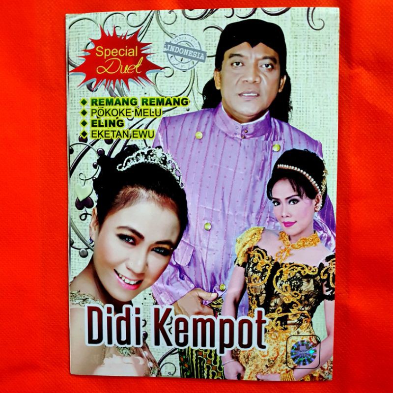 KASET VIDEO VCD ORIGINAL LAGU DIDI KEMPOT KARAOKE