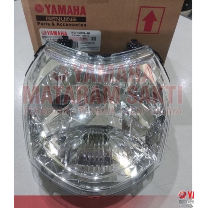 REFLEKTOR LAMPU DEPAN FORCE FI ASLI ORI YAMAHA 1FD H4310 10