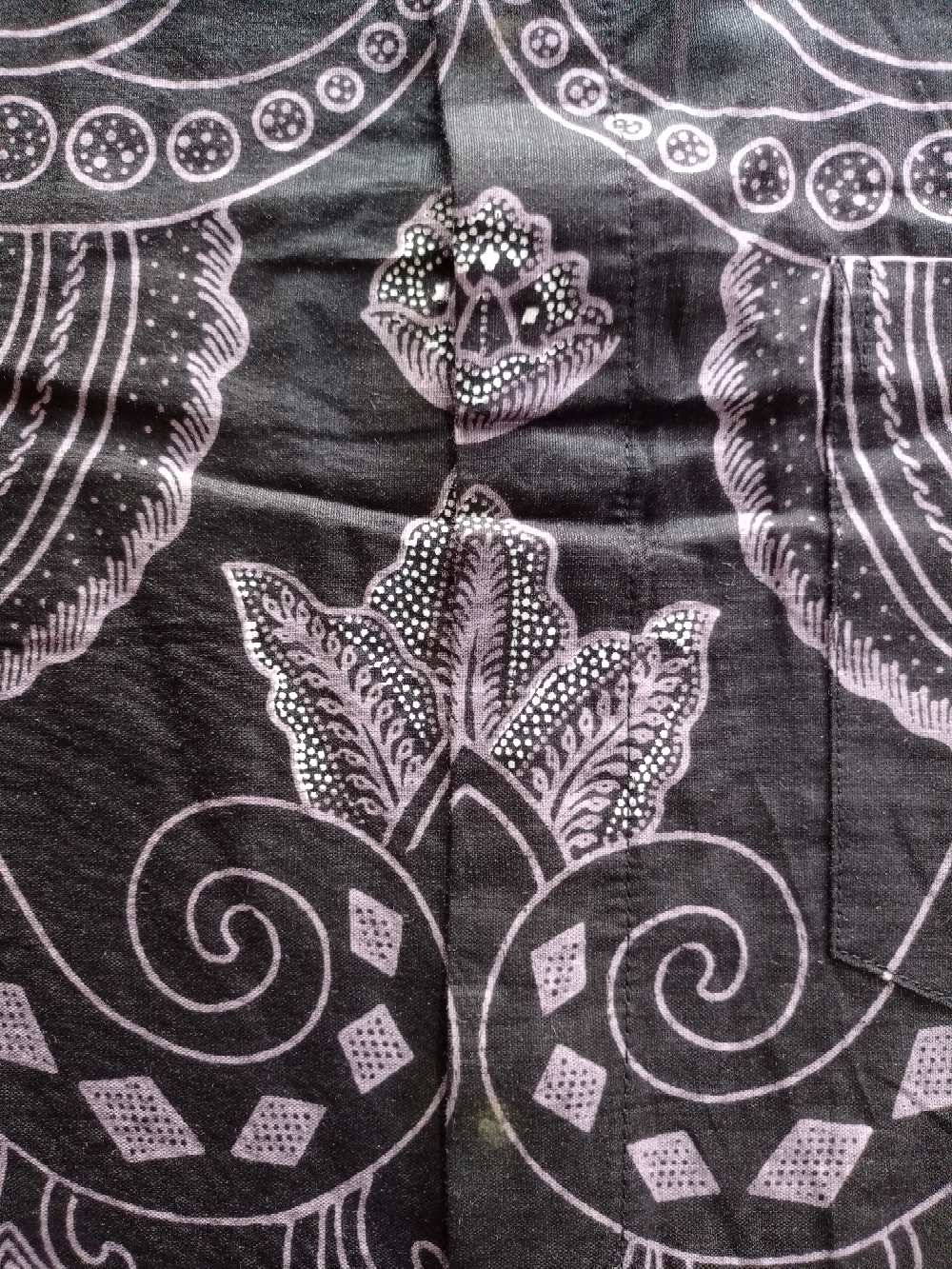 Atasan Kemeja Batik Pria Lengan Panjang Perwira By Furiosa Full Furing