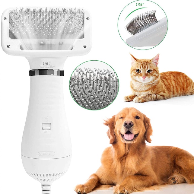 Pet Grooming Dryer Pengering Bulu 2 In 1 untuk Hewan Peliharaan