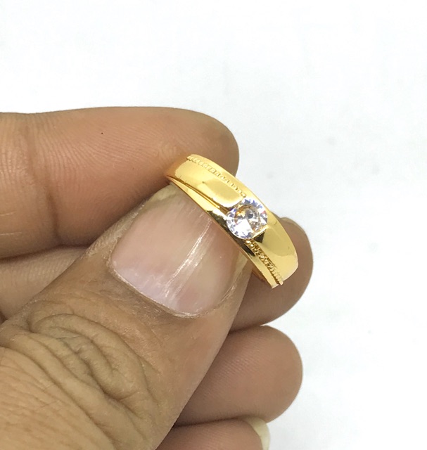 Cincin solitier //cincin kawin //cincin tunangan //cincin lamaran//cincin ring//cincin soulmate//