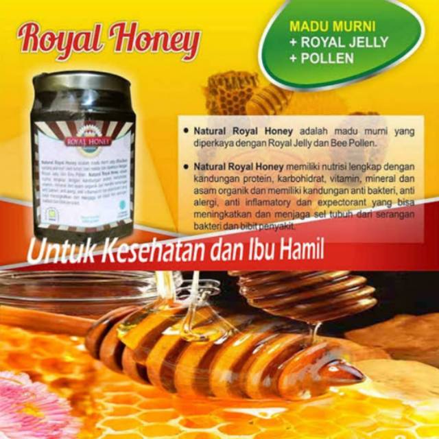 Natural royal haney nasa madu sehat produk nasa original termurah menyehatkan melancarkan BAB