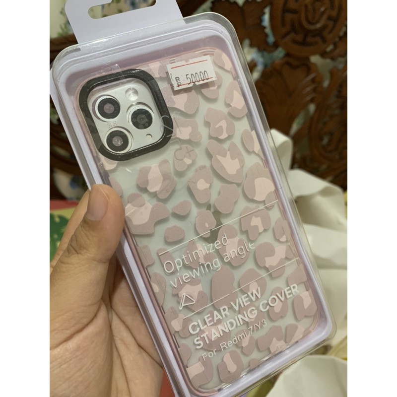 Leopard case pink