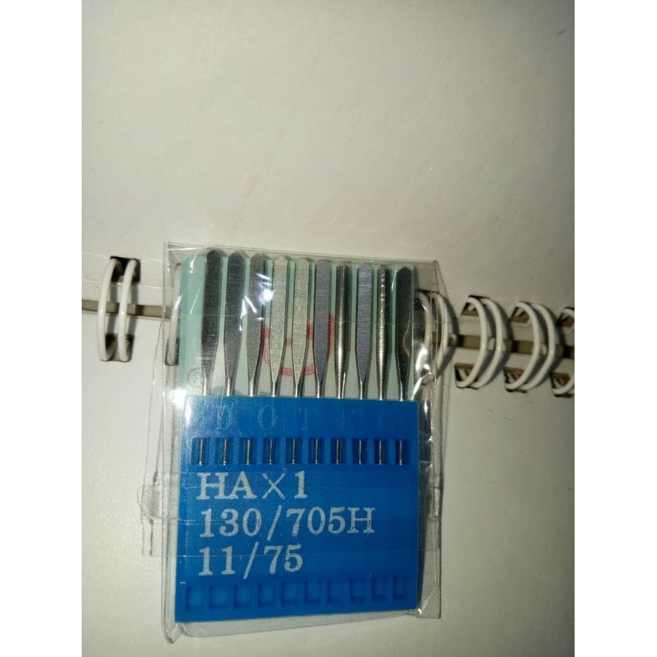 Jarum jahit mesin jahit portable janome ukuran 11 / 14 / 16 / 18 HA-1