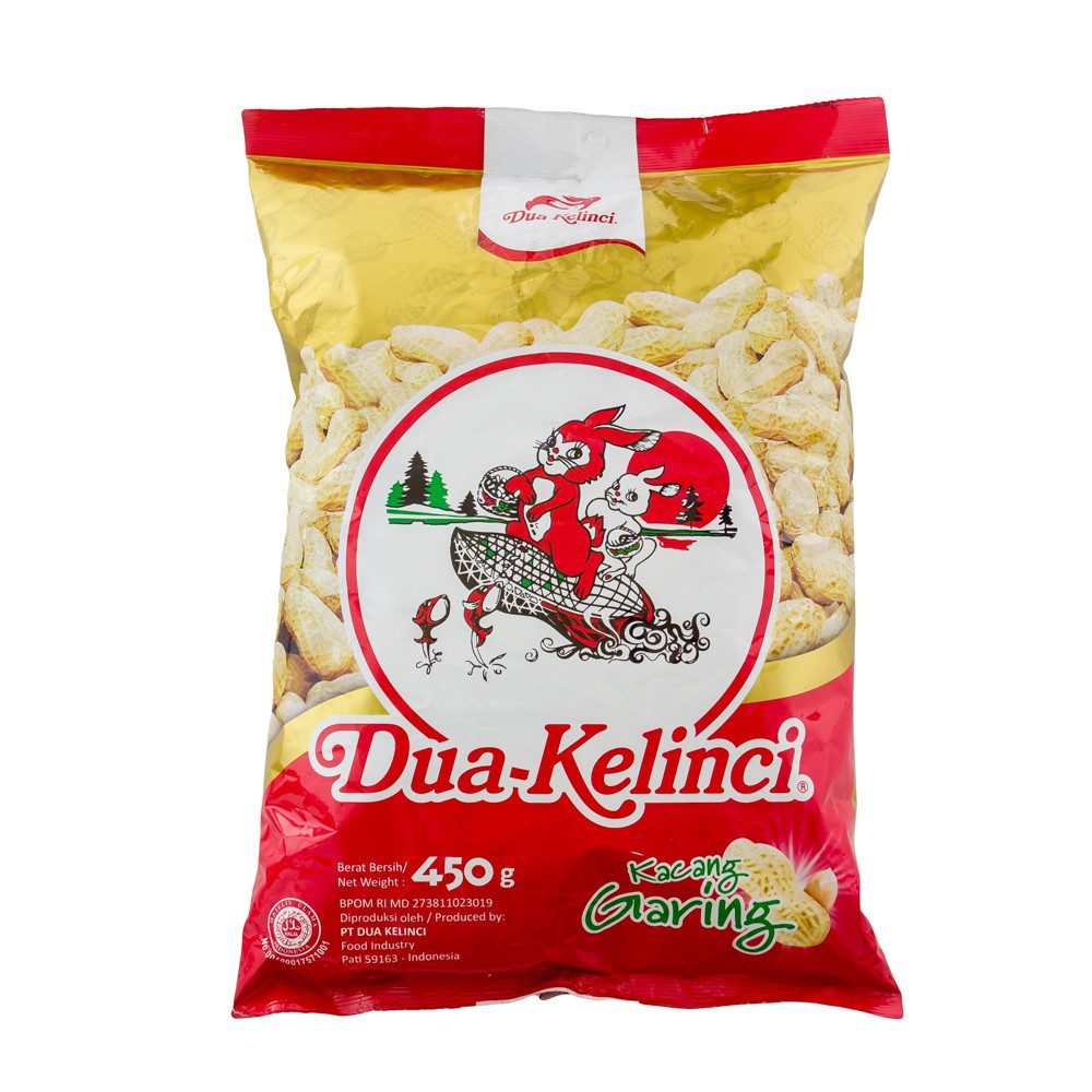 

Dua Kelinci Kacang Garing 400gr Pak - Farmers Market