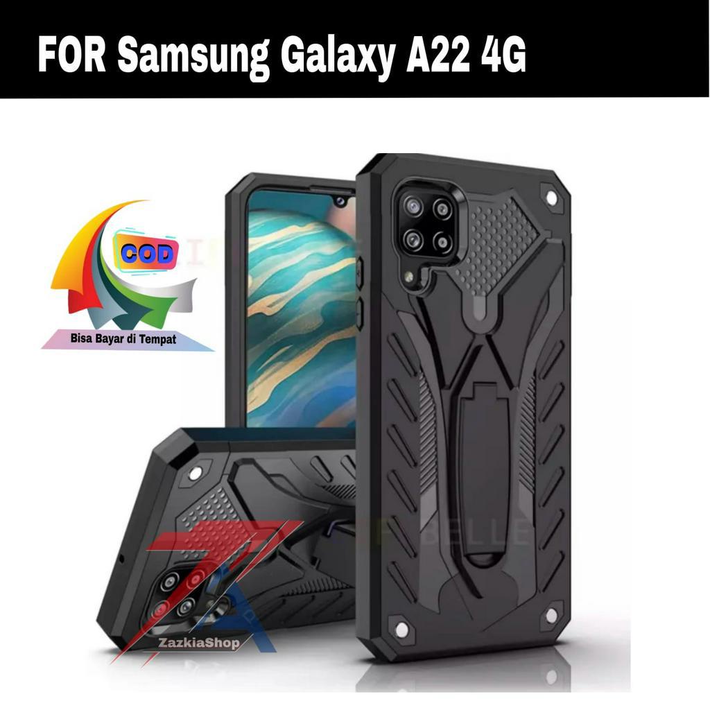 FOR ( SAMSUNG GALAXY A22 4G) Casing/Hardcase Phantom Robot Kick StandingV